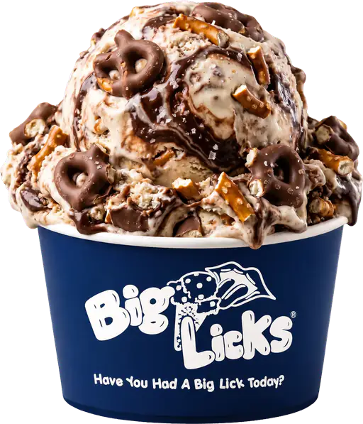 Chocolate Covered Pretzel at Big Licks