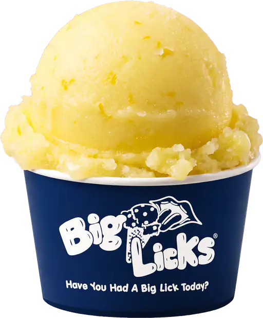 Lemon Sorbet at Big Licks