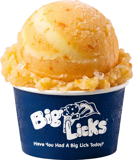 Mimosa Sorbet chez Big Licks