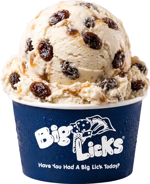 Rum Raisin at Big Licks