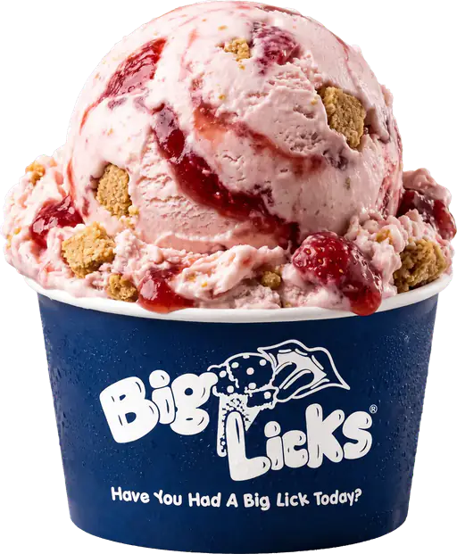 Strawberry Cheesecake en Big Licks