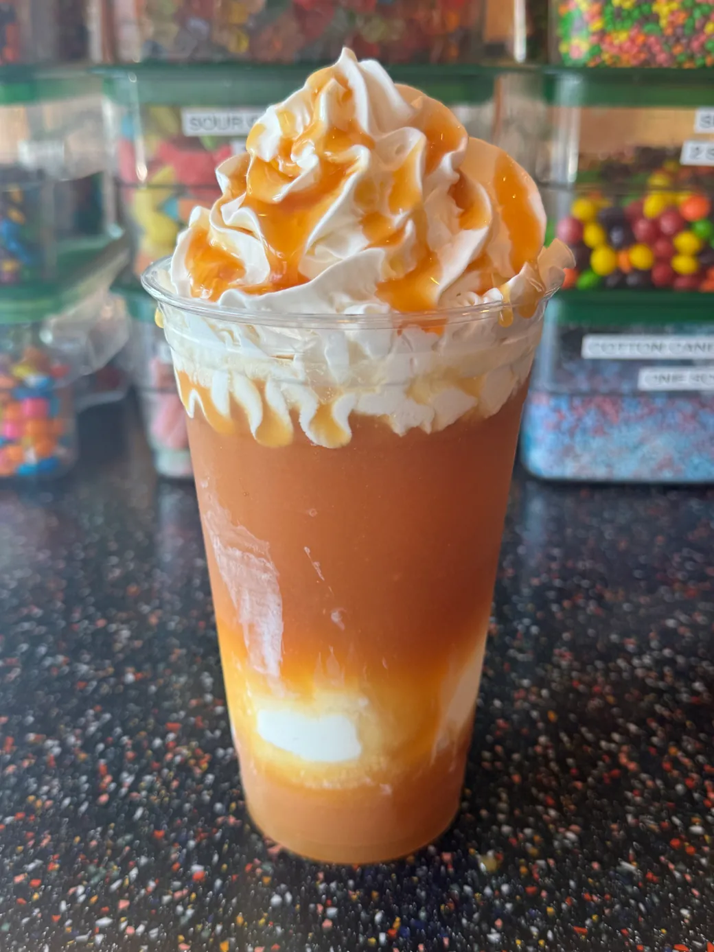 Apple Cider Float at Big Licks in Old Orchard Beach